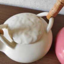 Jenggala ジェンガラ ケラミック　フランジパニ　ティーポット　Frangipani Tea Pot　2個セット_画像6