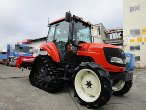 Префектура Kanagawa Prefecture Kubota Tractor MZ65 Красота * Операция