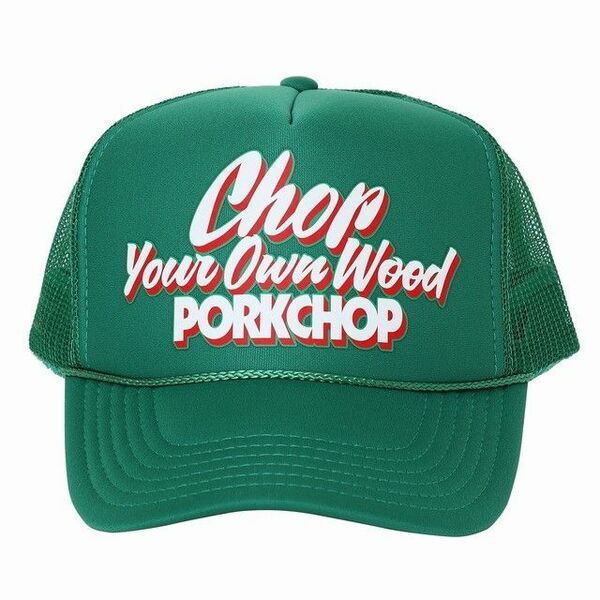 ポークチョップ CHOP YOUR OWN WOOD CAP/KELLY GREEN