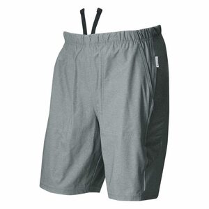 55%off パールイズミ 240-3DR M レータン パッド付のハーフパンツ グレー