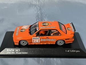 ミニチャンプス 製　　BMW M3 DTM 1992年 1/43