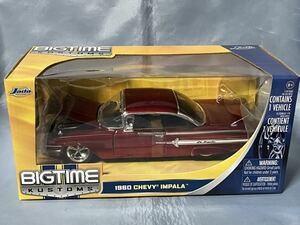  unopened jada toys made Chevrolet Impala 1960 year 1/24