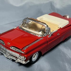 サニーサイド製  1959年 シボレー インパラ   赤  プルバックカー    1/38の画像2