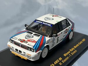 イクソ 製　　ランチャ　デルタ　4WD 1987年 モンテカルロラリー　　優勝車　　　　1/43