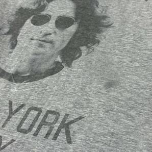 GAP ギャップ John Lennon ジョンレノン Tシャツ XL グレー メンズ 袖裾シングルステッチ 古着 送料185円 24-0416の画像4