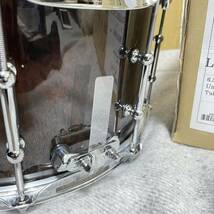 未使用 LUDWIG Universal スネア LU6514WA ウォルナット材 ソフトケース付きスネアドラム_画像4