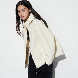 コットンブレンドパーカー　UNIQLO