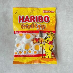 HARIBO【日本未販売】Fried Eggs 140g 目玉焼きグミ　ハリボー グミ