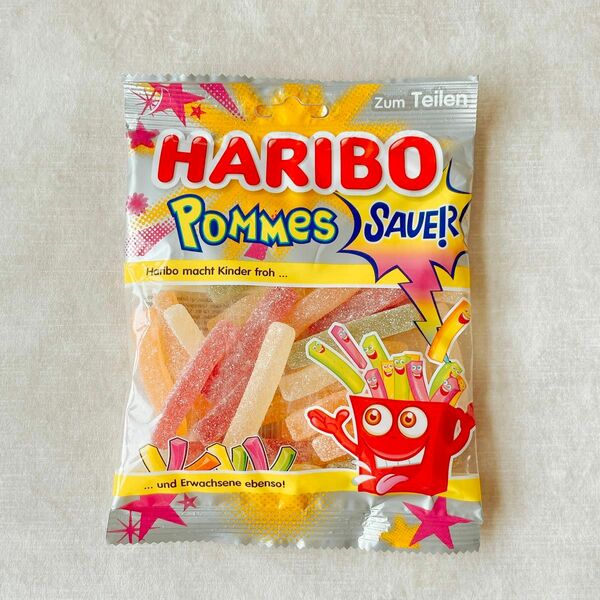 HARIBO【日本未販売】pommes saver 175g フライドポテト　ハリボーグミ