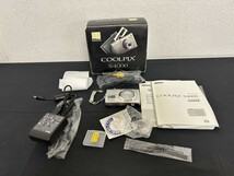 A3　Nikon　ニコン　COOLPIX S4000　クールピクス　シルバーカラー　コンパクトデジタルカメラ　付属品多数　元箱付　現状品_画像2