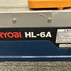 A1 RYOBI リョービ HL-6A 小型 手押しカンナ かんな 鉋 155㎜ 通電確認済み 電動工具 現状品の画像2