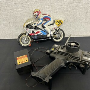 A3 バイク ラジコン SUZUKI PEPSI スズキ ペプシ RGV KYOSHO ADVANCED TECHNOLOGY 電動 アンティーク 現状品の画像1