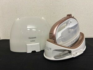 A1　Panasonic　パナソニック　NI-WL705-P　CaRuRu　カルル　コードレスアイロン　通電確認済み　ピンクゴールドカラー　現状品