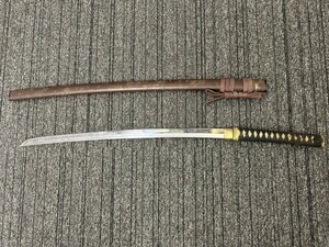 A3　日本刀　刀　武具　模造刀　刀剣　約89㎝　アンティーク　現状品