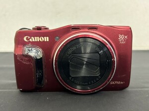 A2　Canon　キャノン　Power Shot SX710 HS　PC2194　レッドカラー　パワーショット　コンパクトデジタルカメラ　現状品