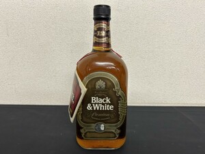 未開栓　A1　Black＆White　12年　Premium　プレミアム　ブラック＆ホワイト　スコッチウイスキー　内容量未記載　現状品