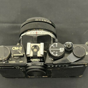 A3 OLYMPUS オリンパス OM-2 H.ZUIKO AUTO-W 1:2.8 24㎜ ブラックボディ 一眼レフ フィルムカメラ 現状品の画像5