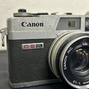 A3 Canon キャノン Canonet QL17 G-Ⅲ QL レンジファインダー フィルムカメラ コンパクトフィルムカメラ 現状品の画像3