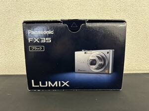 A3　Panasonic　パナソニック　DMC-FX35　LUMIX　ルミックス　ブラックカラー　コンパクトデジタルカメラ　元箱付　現状品