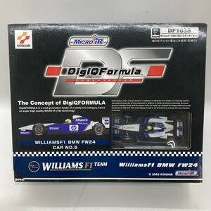 【1円～】DigiQ Formula(デジキューフォーミュラ) ラジコン WILLIAMS F1 BMW FW24 DF103S【中古品】