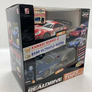 【1円～】ラジコンカー REALDRIVE ザナヴィ ニスモ Z エッソウルトラフロー スープラ 2004GT開幕戦TOP2セット【中古品】の画像7