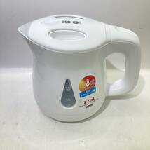 【1円～】T-fal ティファール KO8401JP 電気ケトル 0.8L ホワイト アプレシア ロック コントロール【中古品】_画像2