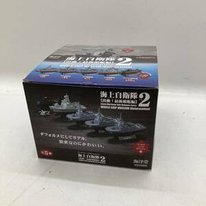 【１円～】miniQ ワールドシップデフォルメ6 海上自衛隊Vol.2 出動！最新鋭艦編 海洋堂 全５種 ６個入りBOX【中古品】