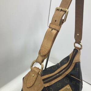 【１円～】 LOUISVUITTON ルイヴィトン ショルダーバッグ モノグラム テムズ GM M56383 ゴールド 金具 レディース【中古品】の画像5