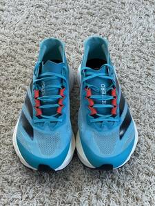 【中古46km】adidas Boston12 M アディダス ボストン12 M 青系