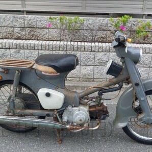 ☆貴重 HONDA C105 Fフェンダー☆C100 C65 スポーツカブ CM90 の画像7