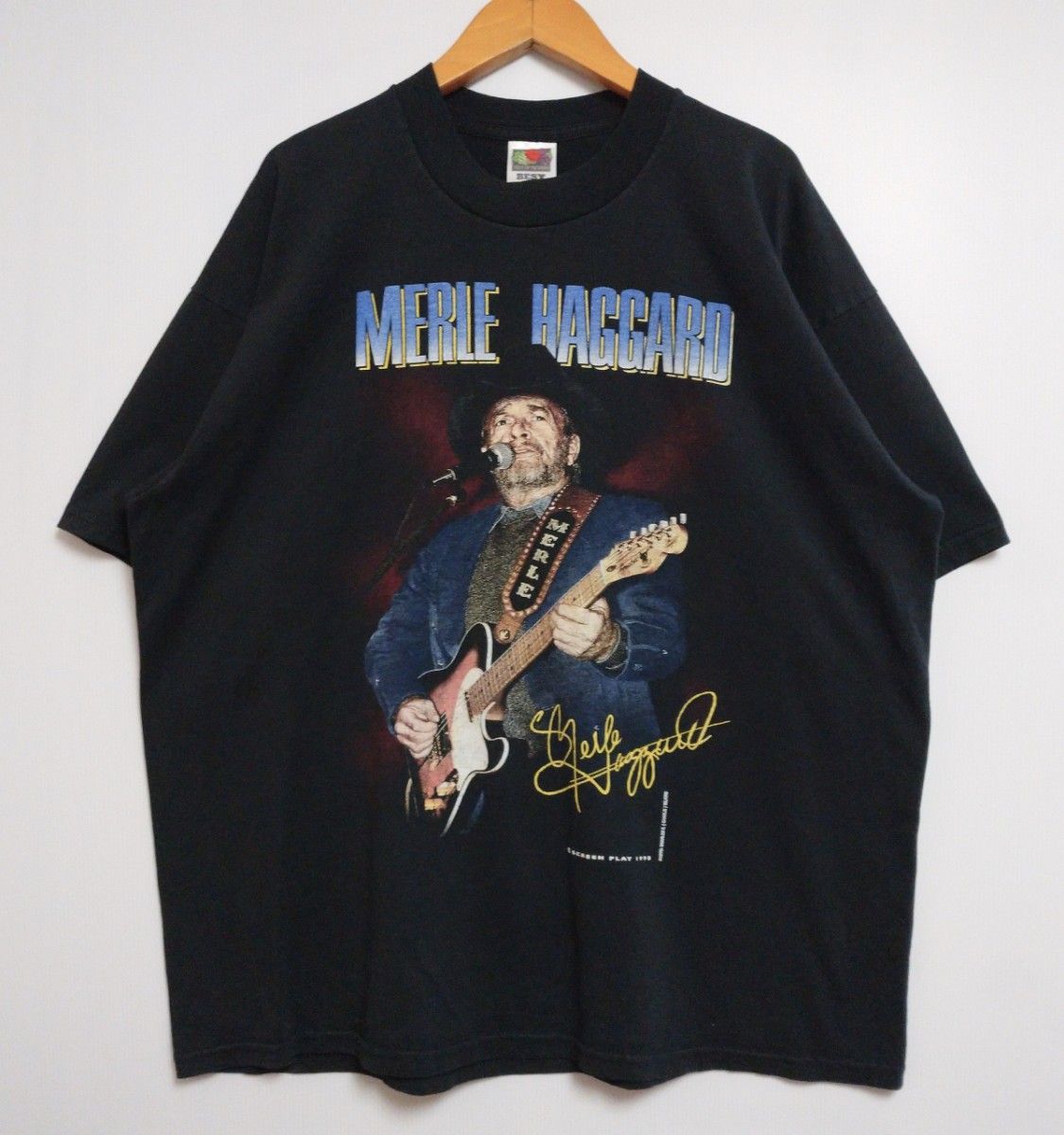 Merle Haggard FRUIT OF THE LOOM Tシャツ XL