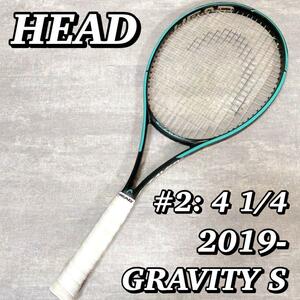 B006 【美品】 ヘッド HEAD 硬式テニスラケット GRAVITY S グラビティーエス G2 CPI600 GRAPHENE 360+ 2019 送料無料