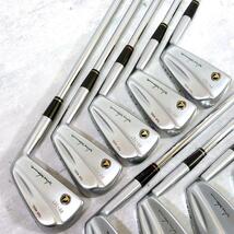 M013 【名器】 ホンマ HONMA PP-737 TOUR MODEL 希少 10本 本間ゴルフ FLEX：S200 SUPER GOLD DYNAMIC GOLD 軟鉄プロモデルタイプ _画像2