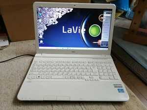 綺麗・格安◆15.6インチ NEC LaVie LS350/L (i3-2.5Hz) 4GB 大容量750GB 無線lan ブル－レイドライブ Windows10&office365◆