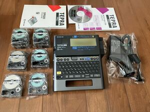 TEPRA PRO SR920 テプラ　角丸トリマー搭載　【別売品 新品 カートリッジテープ大量付属】