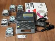 TEPRA PRO SR920 テプラ　角丸トリマー搭載　【別売品 新品 カートリッジテープ大量付属】_画像8