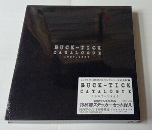 【非売品】 BUCK-TICK 『CATALOG 1987-1995』未開封 サンプル盤 レア バクチク 櫻井敦司 LUCY X hide LUNA SEA 黒夢 清春 GLAY 西川貴教