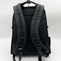 1円【美品・入手困難】TUMI トゥミ リュックサック バックパック 26172DH スリムラップトップブリーフ キャンバス レザー ブラック メンズ _画像3