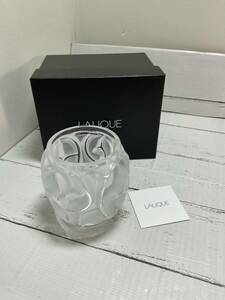 LALIQUE　ラリック トゥ ビヨン　すりがらす花器　フラワーベース　１個