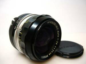 ★Nikon(ニコン)◆ NIKKOR-N・C Auto 1:2.8 f=24mm ●実用・良品