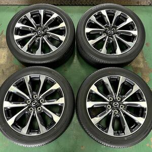 中古アルミタイヤ215/50R18マツダCX3純正　美品4本セット