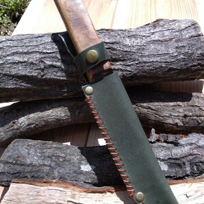 ナイフ 和式ナイフ 山刀 ハンティングナイフ サバイバルナイフ 狩猟刀 キャンプ アウトドア 山師 鋼刃の画像3