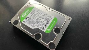 動作確認済み　WesternDigital WD20EARS SATA 2.0TB 3171回　7341時間