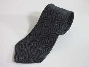 GIORGIO ARMANIjoru geo Armani dot silk 100 necktie black purple ruirmri yg5538