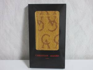 未使用 CHRISTIAN AUJARD クリスチャンオジャール タオル ロゴ　yg5628