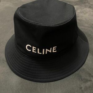 試着のみ　Celine セリーヌ バケットハット 刺繍