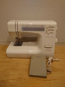 sr1234 110 動作品 JANOME ミシン MODEL 753型 ジャノメ 裁縫 手芸 ハンドクラフト 電動ミシン 家電 現状品 中古