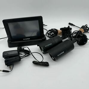 【送料無料】マスプロ カメラ 防犯カメラ セット WHC7M カメラモニターセット カメラ2台モニター1台の画像1