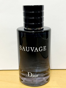 ☆【本州の方限定】クリスチャンディオール SAUVAGE ソヴァージュ オードゥトワレ 100ml 香水《中古品》☆