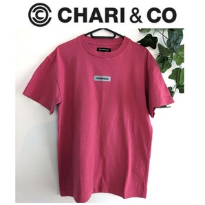 美品 CHARI＆CO 木梨サイクル チャリアンドコー 刺繍 ボックス ロゴ box logo 半袖 Tシャツ 希少 ピンク トップス S レディース メンズ